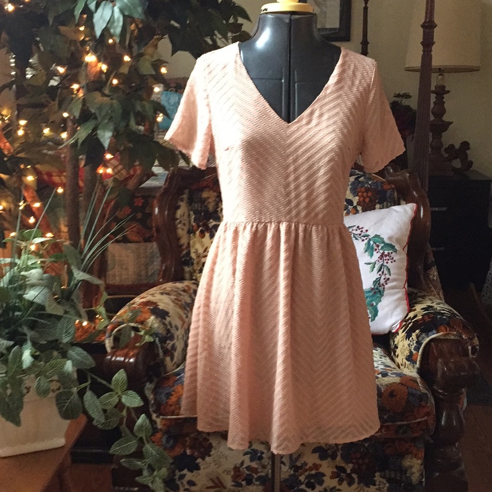 Dusty-Rose pink dress